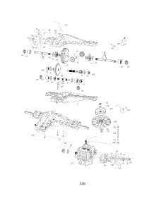 Peerless Transaxle - 2000-006A parts for Husqvarna Riding Mower Tractor YTH2448 from AppliancePartsPros.com