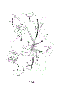 Electrical parts for Husqvarna Riding Mower Tractor YTH2454T from AppliancePartsPros.com