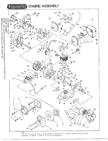 Engine Assembly  /  Figure 2 parts for Mcculloch Hedge Trimmer 400019-02 from AppliancePartsPros.com