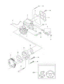 Carburetor & Air Filter parts for Mcculloch Chainsaw 967027401 from AppliancePartsPros.com