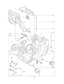 Crankcase parts for Mcculloch Chainsaw 967027501 from AppliancePartsPros.com