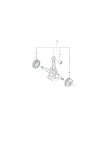 Crank Shaft parts for Mcculloch Chainsaw CS340 from AppliancePartsPros.com