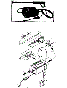 Pressure Hose Assembly parts for Mcculloch Power Washer F1000TW from AppliancePartsPros.com
