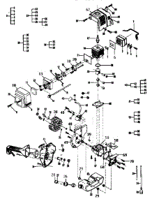Powerhead Assembly parts for Mcculloch Grass Line Trimmer MAC 328GLE 12-400065-02 from AppliancePartsPros.com