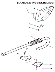 Handle Assembly parts for Mcculloch Grass Line Trimmer MAC 80-SL 15-400029-15 from AppliancePartsPros.com