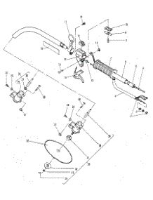 Figure 5 - Drive Shaft parts for Mcculloch Grass Line Trimmer MAC 80-SX 14400029-15 from AppliancePartsPros.com