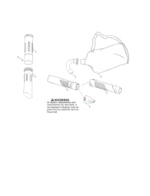Vac Tubes & Bags parts for Mcculloch Leaf Blower MAC GBV 325 TYPE 3 from AppliancePartsPros.com