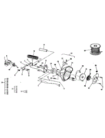 Clutch  /  Starter Housing Assembly parts for Mcculloch Grass Line Trimmer MAC2825-11400128-24 from AppliancePartsPros.com