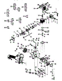 Powerhead Assembly parts for Mcculloch Grass Line Trimmer MAC284S 12-400128-77 from AppliancePartsPros.com