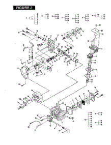 Powerhead Assembly parts for Mcculloch Chainsaw MACCAT SUPER 18 11-600038-16 from AppliancePartsPros.com
