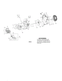 Scroll  /  Impeller  /  Handle parts for Mcculloch Leaf Blower MC200VS TYPE 1 from AppliancePartsPros.com