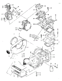 Engine Assembly parts for Mcculloch Lawn Garden Engine MC40 from AppliancePartsPros.com