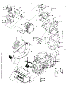 Engine Assembly parts for Mcculloch Lawn Garden Engine MC70 from AppliancePartsPros.com