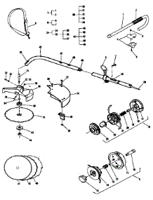 Shaft  /  Handle And Cutter Assemblies parts for Mcculloch Grass Line Trimmer PRO MAC II-11400132-04 from AppliancePartsPros.com