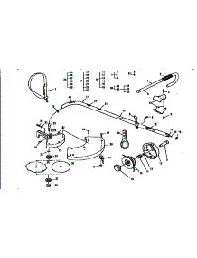 Stringhead Assembly parts for Mcculloch Grass Line Trimmer SILVER EAGLE 32 BC 12-400132-14 from AppliancePartsPros.com