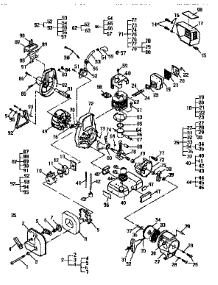 Engine Assembly parts for Mcculloch Grass Line Trimmer TITAN 2000-400028-15 from AppliancePartsPros.com
