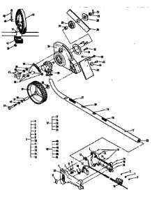 Shaft   /   Shield   /   Cutter Assembly parts for Mcculloch Edger TITAN 2580 A/V GLE 12-400065-00 from AppliancePartsPros.com