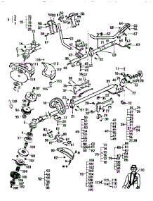 Shaft  /  Shield  /  Cutter Assembly parts for Mcculloch Grass Line Trimmer TITAN 3000 11-400070-00 from AppliancePartsPros.com