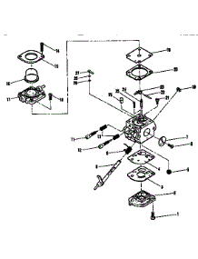 Carburetor Assembly parts for Mcculloch Leaf Blower TITAN PB250-16-400048-21 from AppliancePartsPros.com