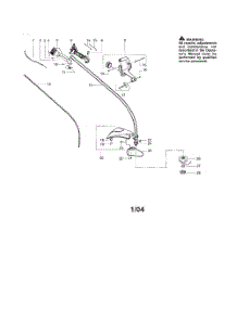 Driveshaft  /  Handle  /  Shield parts for Poulan Grass Line Trimmer 031 from AppliancePartsPros.com