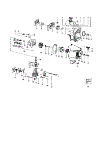 Cylinder  /  Crankshaft  /  Crankcase parts for Poulan Grass Line Trimmer 031 from AppliancePartsPros.com