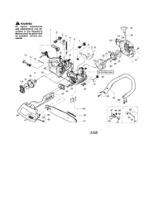 Chassis  /  Bar  /  Handle parts for Poulan Chainsaw 1975LE TYPE 1 from AppliancePartsPros.com