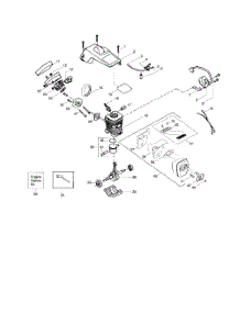 Shield  /  Cylinder  /  Crankshaft parts for Poulan Chainsaw 1975LE TYPE 2 from AppliancePartsPros.com