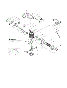 Shield  /  Cylinder  /  Crankshaft parts for Poulan Chainsaw 2055 TYPE 7 from AppliancePartsPros.com