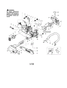 Chassis  /  Bar  /  Handle parts for Poulan Chainsaw 2150 PREDATOR LE TYPE 2 from AppliancePartsPros.com