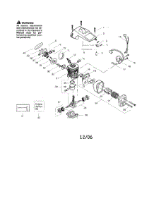 Shield  /  Cylinder  /  Crankshaft parts for Poulan Chainsaw 220 TYPE 1-3 from AppliancePartsPros.com