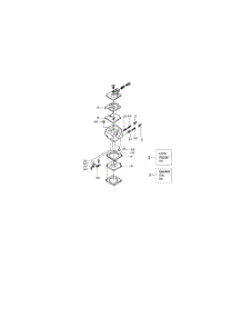 Walbro, Carburetor-Wt391-530069722 parts for Poulan Chainsaw 221 from AppliancePartsPros.com