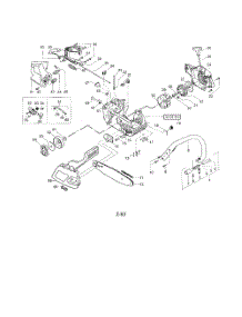 Chain  /  Bar  /  Handle parts for Poulan Chainsaw 221 TYPE 4 from AppliancePartsPros.com