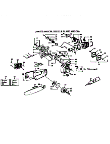 Replacement Parts parts for Poulan Chainsaw 2300CVA from AppliancePartsPros.com