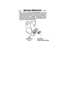 Service Reference parts for Poulan Chainsaw 2550LE TYPE 2 from AppliancePartsPros.com