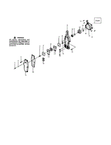 Cam Case  /  Fuel Tank parts for Poulan Hedge Trimmer 25HHT TYPE 1 from AppliancePartsPros.com