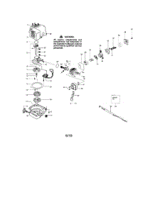 Cylinder  /  Crankshaft  /  Crankcase parts for Poulan Hedge Trimmer 25HHT TYPE 2 from AppliancePartsPros.com