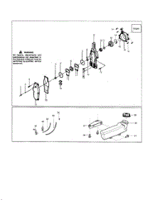 Cam Case  /  Fuel Tank parts for Poulan Hedge Trimmer 25HHT TYPE 2 from AppliancePartsPros.com