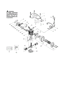 Shield  /  Cylinder  /  Crankshaft parts for Poulan Chainsaw 260 TYPE 1-3 from AppliancePartsPros.com