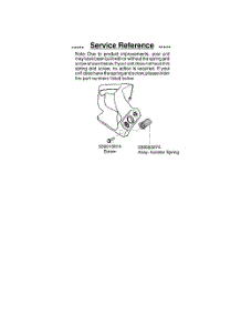 Service Reference parts for Poulan Chainsaw 260 TYPE 1-3 from AppliancePartsPros.com
