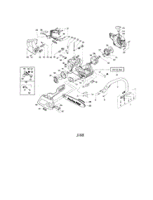 Chassis  /  Bar  /  Handle parts for Poulan Chainsaw 260 TYPE 6 from AppliancePartsPros.com