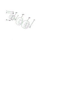 Wheels And Tires parts for Poulan Riding Mower Tractor 270451 from AppliancePartsPros.com