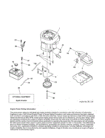 Engine parts for Poulan Riding Mower Tractor 274430 from AppliancePartsPros.com