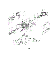Chassis  /  Bar  /  Handle parts for Poulan Chainsaw 2775 TYPE 4 from AppliancePartsPros.com