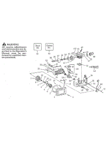 Crankcase parts for Poulan Chainsaw 2800 from AppliancePartsPros.com
