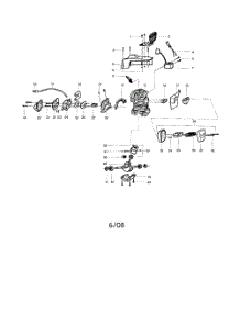 Shield  /  Cylinder  /  Crankshaft parts for Poulan Chainsaw 2900 TYPE 1-2 from AppliancePartsPros.com