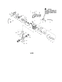Shield  /  Cylinder  /  Crankshaft parts for Poulan Chainsaw 2900 TYPE 3 from AppliancePartsPros.com