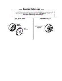 Service Reference parts for Poulan Chainsaw 2900 TYPE 3 from AppliancePartsPros.com