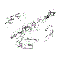 Chassis  /  Bar  /  Handle parts for Poulan Chainsaw 295 TYPE 1,2 from AppliancePartsPros.com