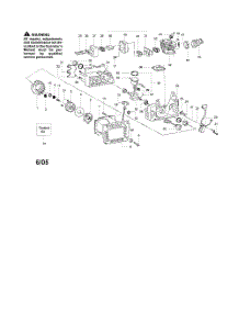 Cylinder  /  Crankshaft  /  Crankcase parts for Poulan Chainsaw 330 TYPE 1-2 from AppliancePartsPros.com