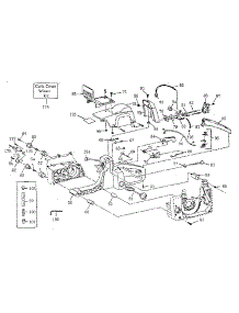 Main Frame parts for Poulan Chainsaw 3300 from AppliancePartsPros.com